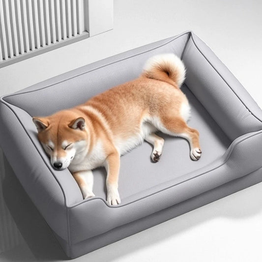VelvPaw™ Designer Hundebett – Orthopädischer Luxus & Easy-Clean Komfort