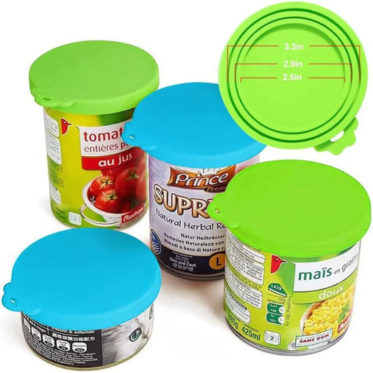 2-in-1 Universal-Dosendeckel mit Löffel™ – Frische für Tierfutter