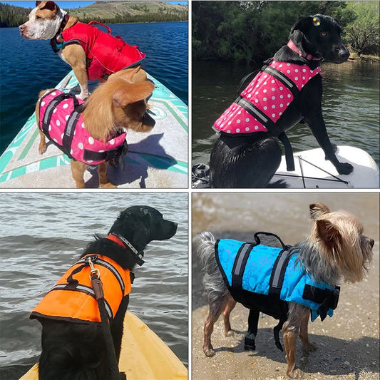 AquaPaws Schwimmweste für Hunde mit Griff sicherer Auftrieb