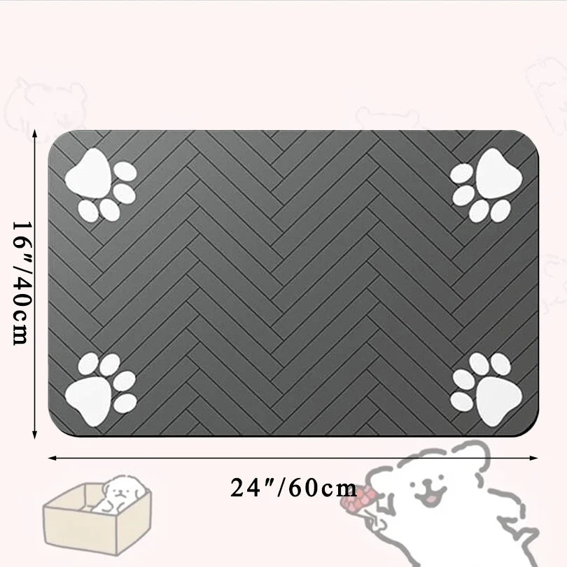FeedGuard™ Napfunterlage für Hunde & Katzen – Wasserdicht, rutschfest & saugfähig