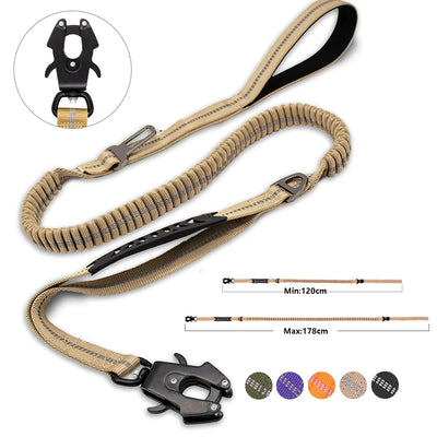 PawForce™ 4in1 Bungee-Hundeleine – mit Auto-Klinke, robust & elastisch