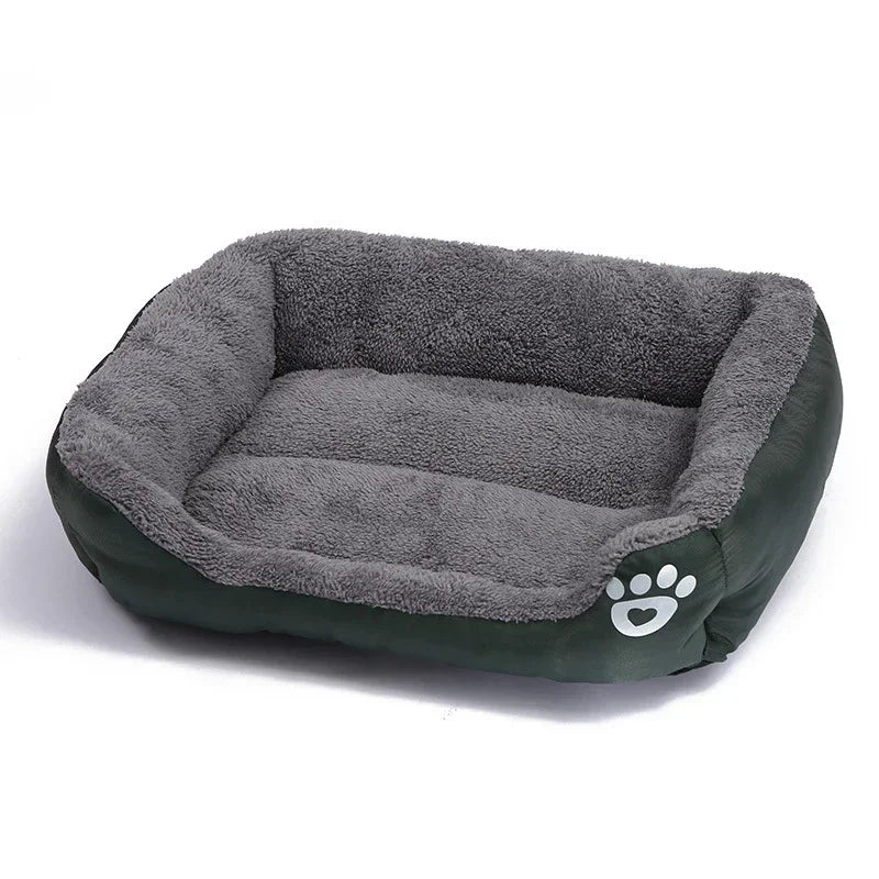 KraulKorb™ Kuschellounge | Warmes & Weiches Hundebett | Waschbar & Rutschfest (M–XXL)