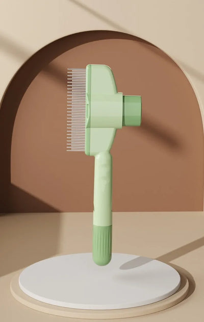 Pflegebürste Hund & Katze – Selbstreinigender Kamm mit Massagefunktion