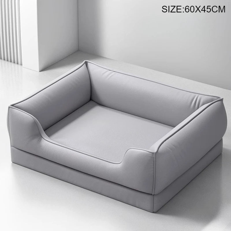 VelvPaw™ Designer Hundebett – Orthopädischer Luxus & Easy-Clean Komfort