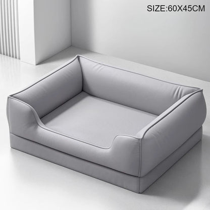 VelvPaw™ Designer Hundebett – Orthopädischer Luxus & Easy-Clean Komfort