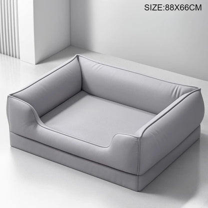 VelvPaw™ Designer Hundebett – Orthopädischer Luxus & Easy-Clean Komfort