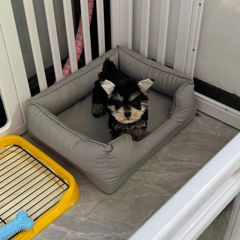 VelvPaw™ Designer Hundebett – Orthopädischer Luxus & Easy-Clean Komfort