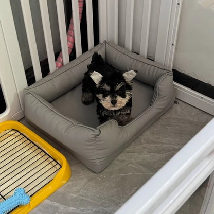VelvPaw™ Designer Hundebett – Orthopädischer Luxus & Easy-Clean Komfort