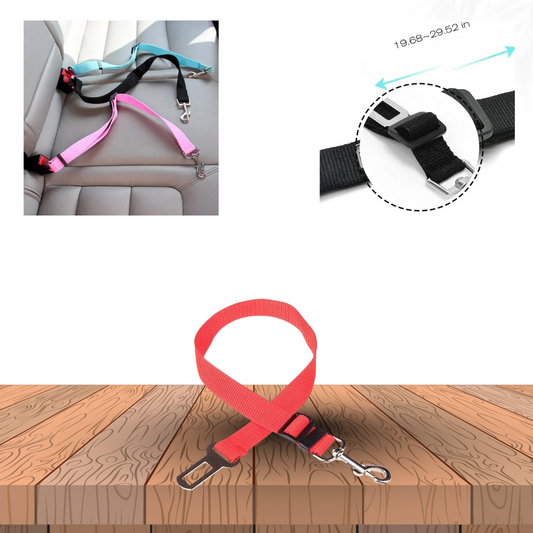 RoyalRide Sicherheitsgurt für Hunde und Katzen – Auto Sicherheitsgurt aus Nylon mit Metallverschluss