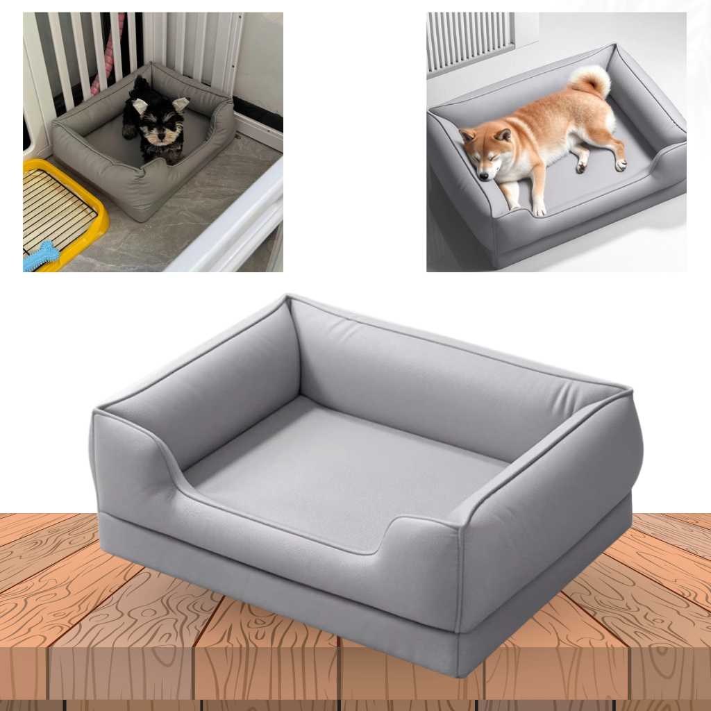 VelvPaw™ Designer Hundebett – Orthopädischer Luxus & Easy-Clean Komfort