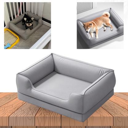 VelvPaw™ Designer Hundebett – Orthopädischer Luxus & Easy-Clean Komfort